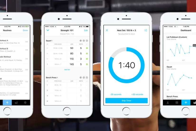 Strong App Screenshot